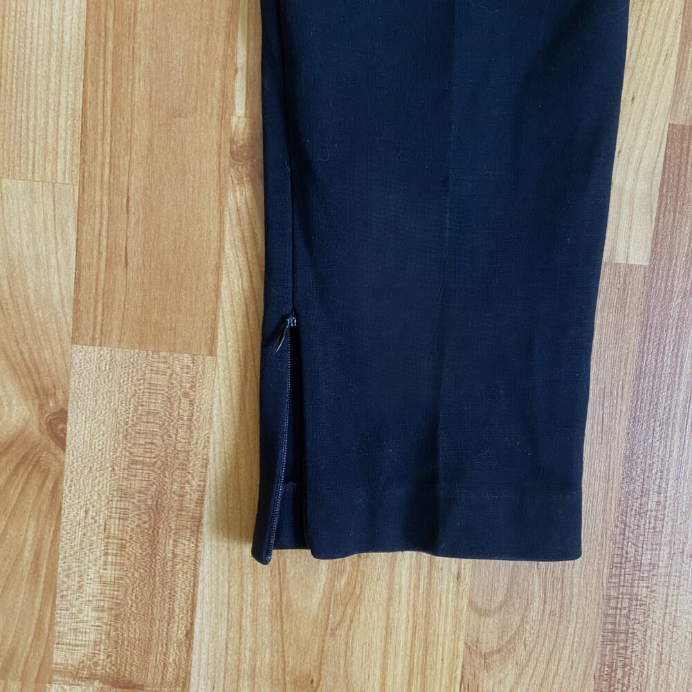 Theory Solid black pants with ankle zip - Picture 4 of 14